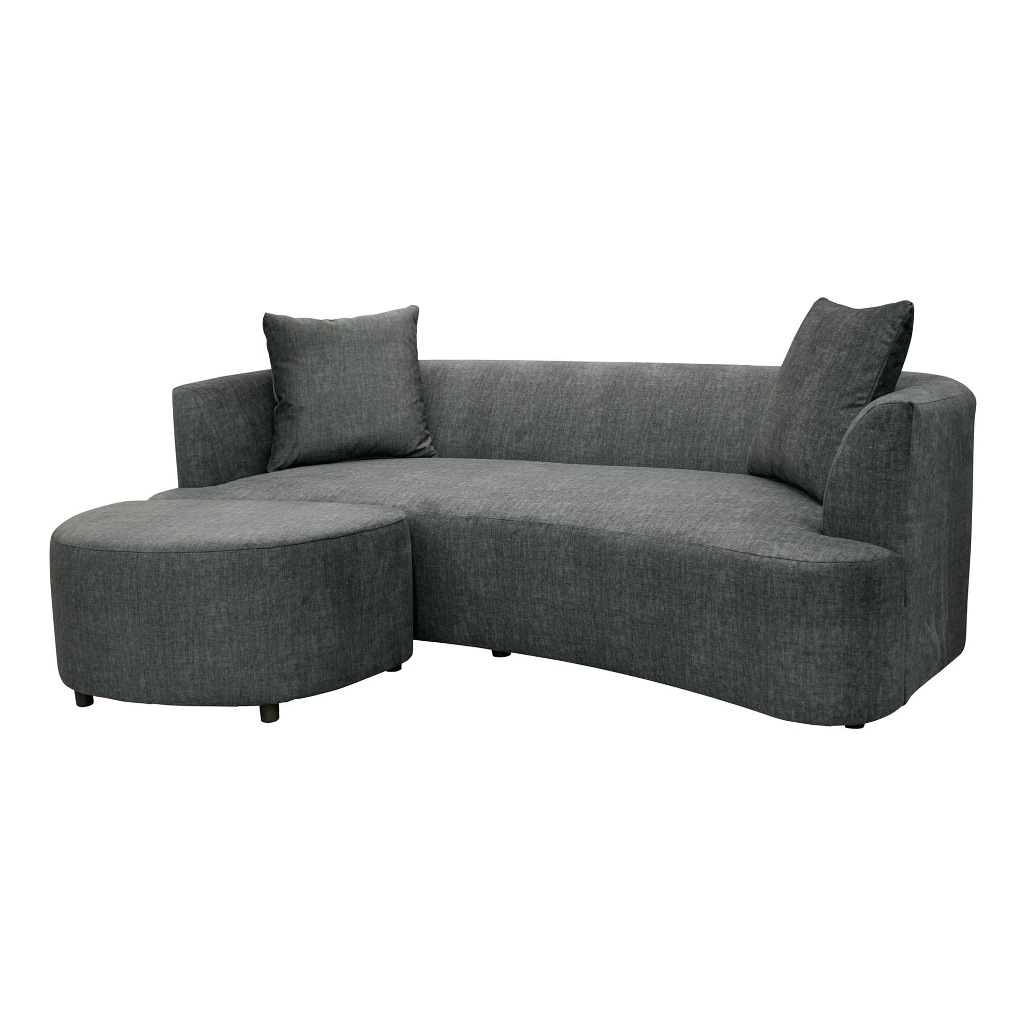 Ingram 93" Curved Sofa FURNITURE - sofas LH IMPORTS
