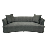 Ingram 93" Curved Sofa FURNITURE - sofas LH IMPORTS