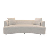 Ingram 93" Curved Sofa FURNITURE - sofas LH IMPORTS