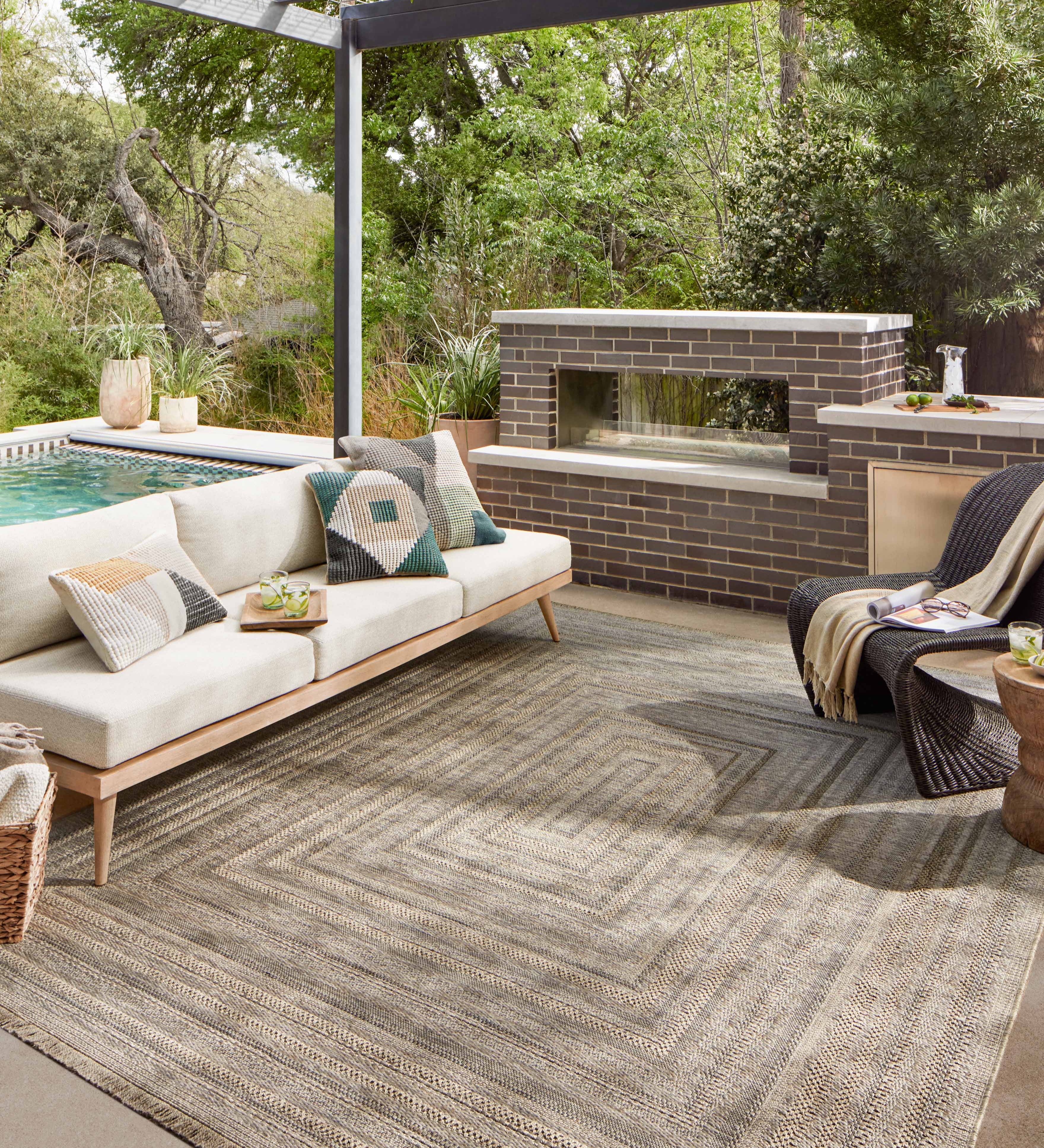 Loloi Dawn Natural Rug No.1 RUGS - synthetic Loloi