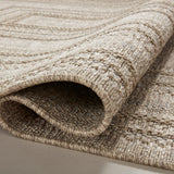 Loloi Dawn Natural Rug No.2 RUGS - synthetic Loloi 18" x 18"