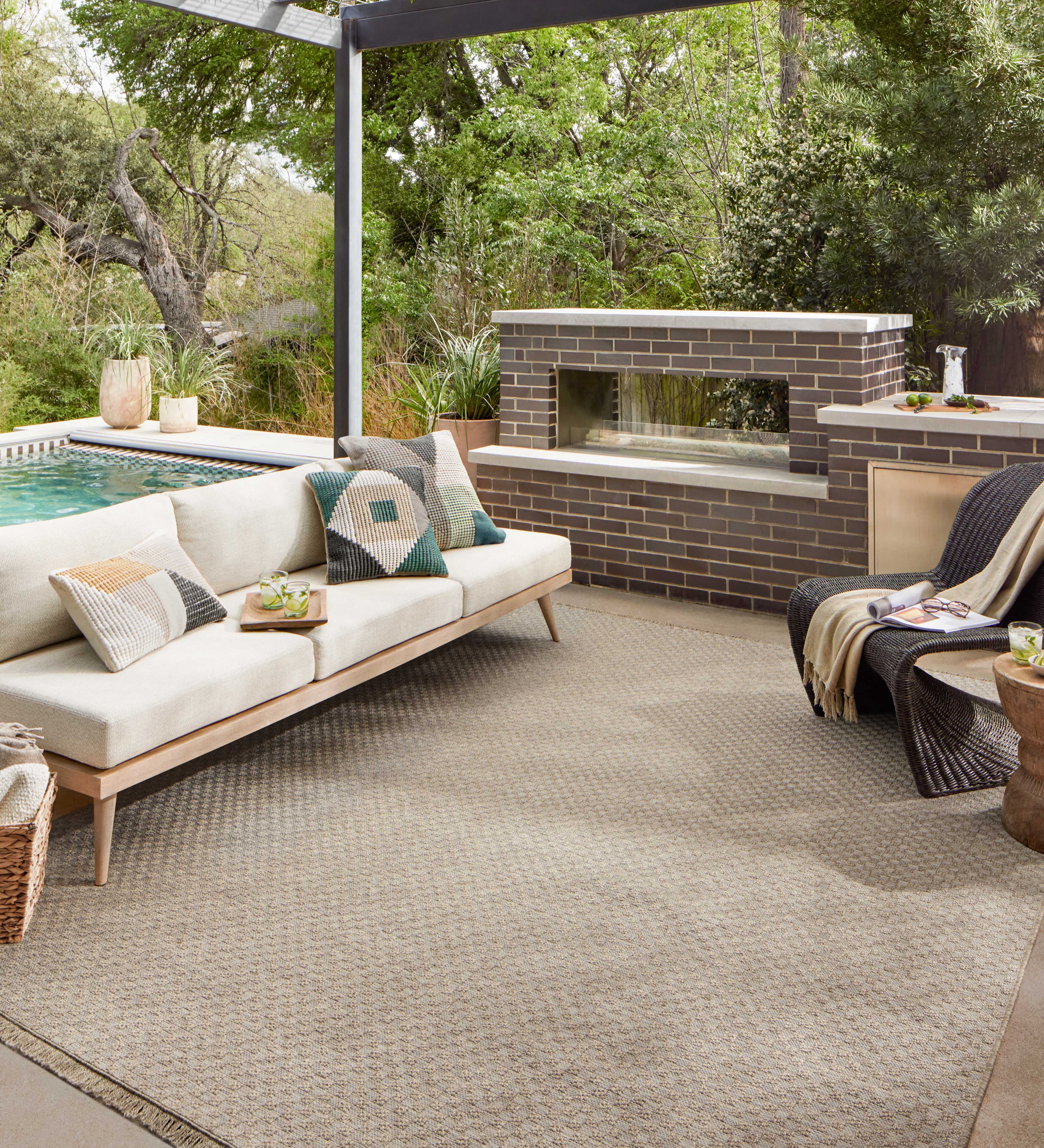 Loloi Dawn Natural Rug No.2 RUGS - synthetic Loloi