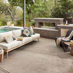 Loloi Dawn Natural Rug No.5 RUGS - synthetic Loloi 18" x 18"
