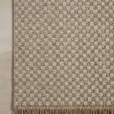 Loloi Dawn Natural Rug No.7 RUGS - synthetic Loloi 18" x 18"