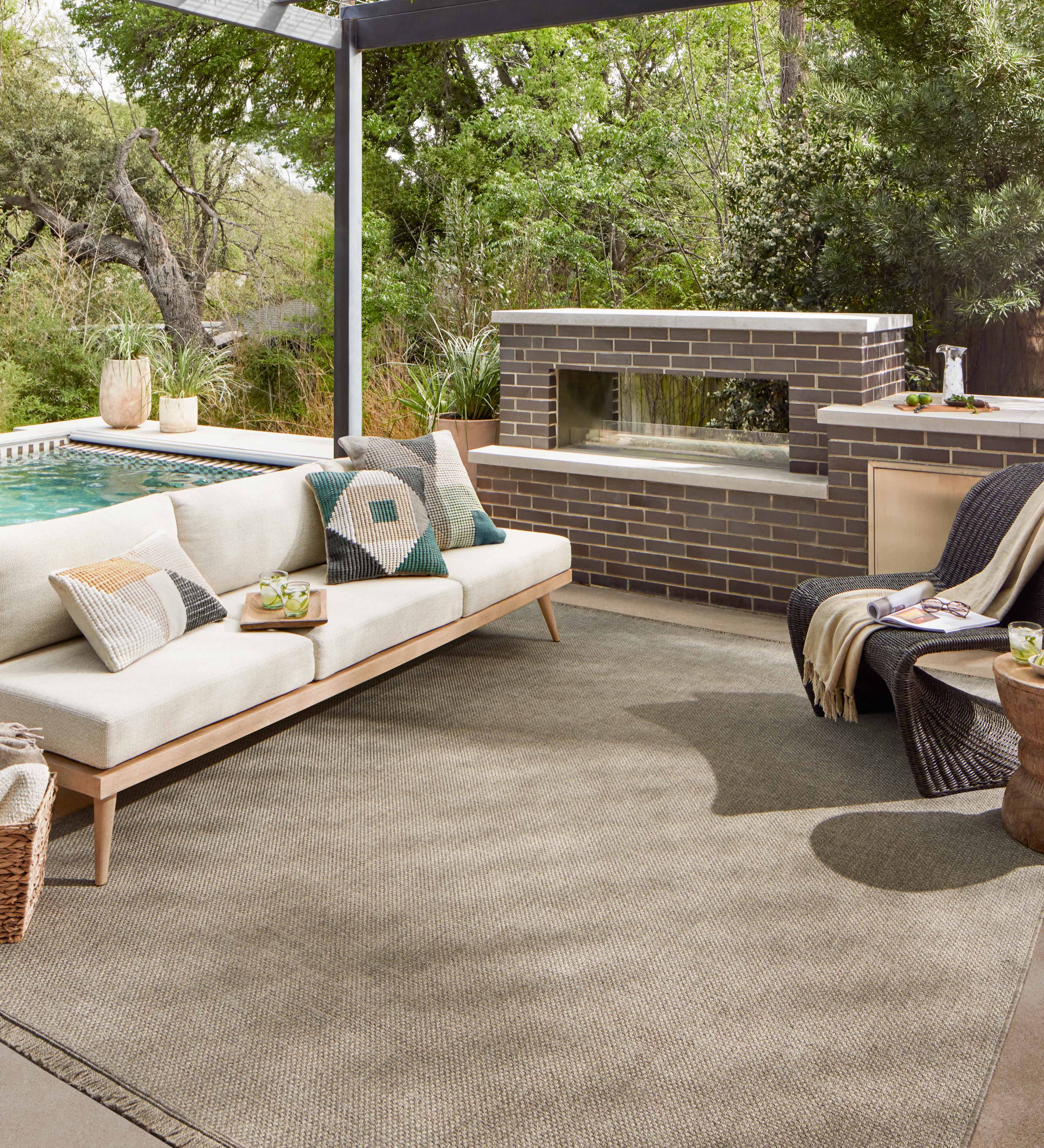 Loloi Dawn Natural Rug No.4 RUGS - synthetic Loloi
