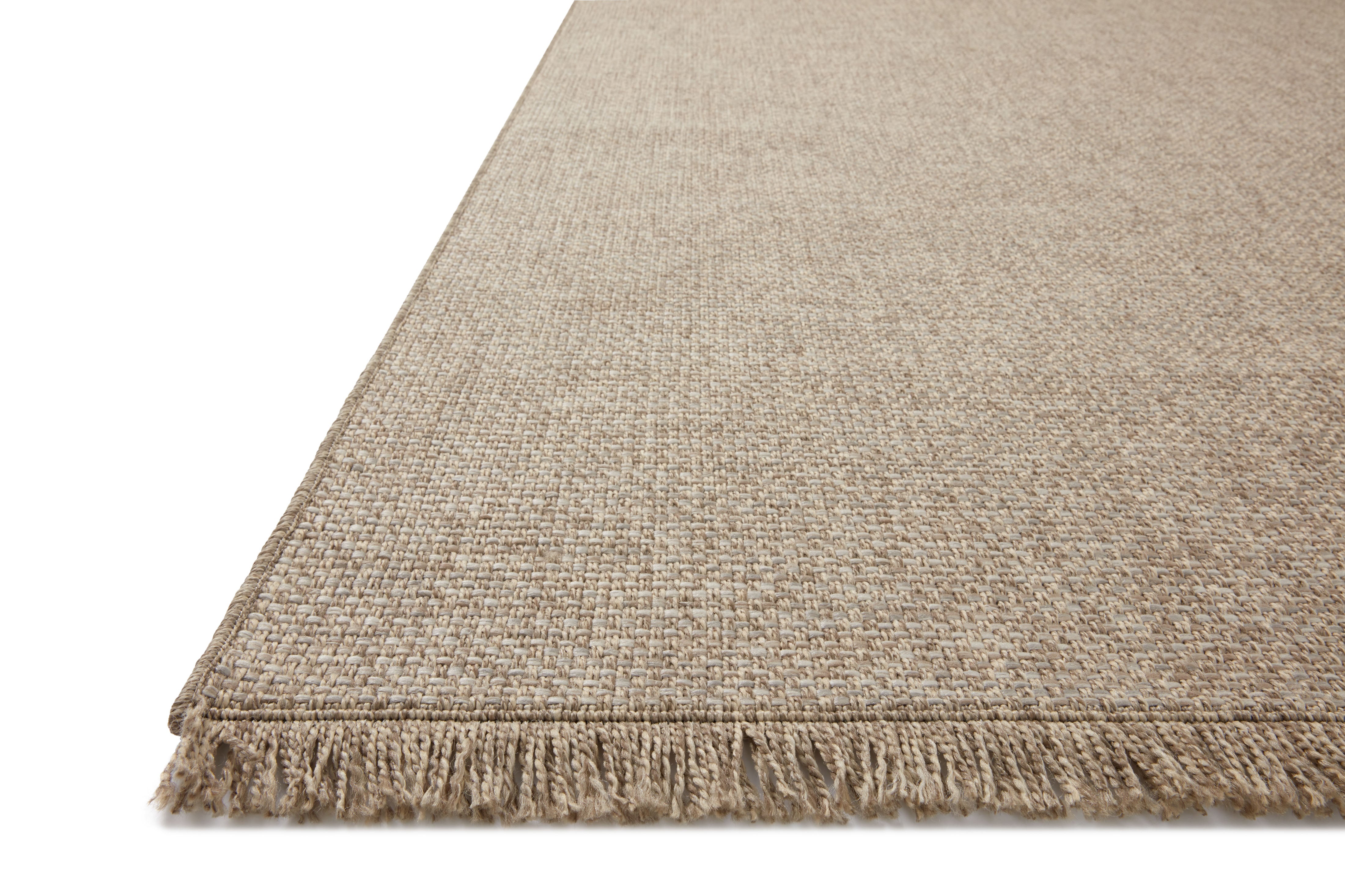 Loloi Dawn Natural Rug No.2 RUGS - synthetic Loloi 18" x 18"