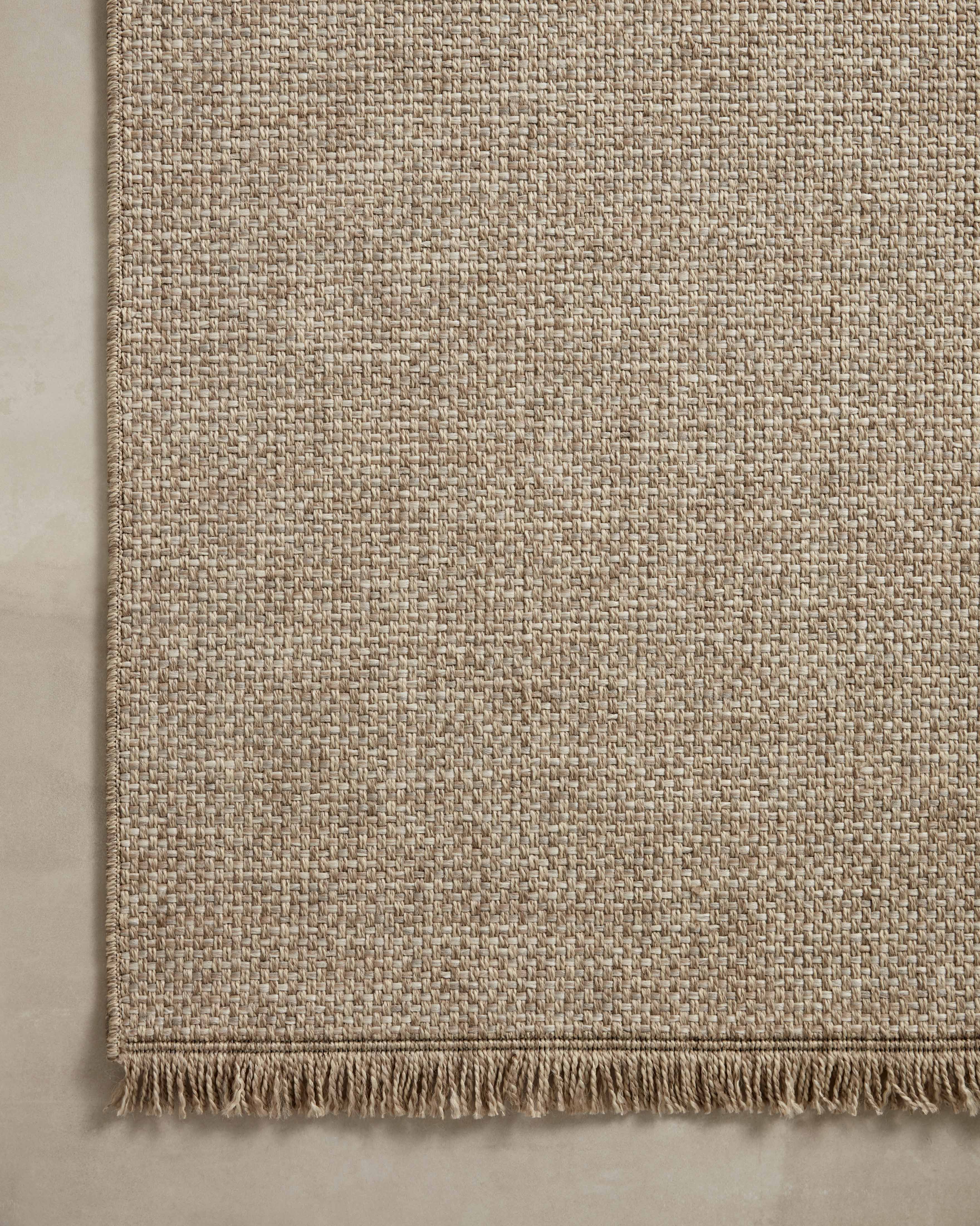 Loloi Dawn Natural Rug No.5 RUGS - synthetic Loloi 18" x 18"