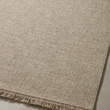 Loloi Dawn Natural Rug No.7 RUGS - synthetic Loloi 18" x 18"