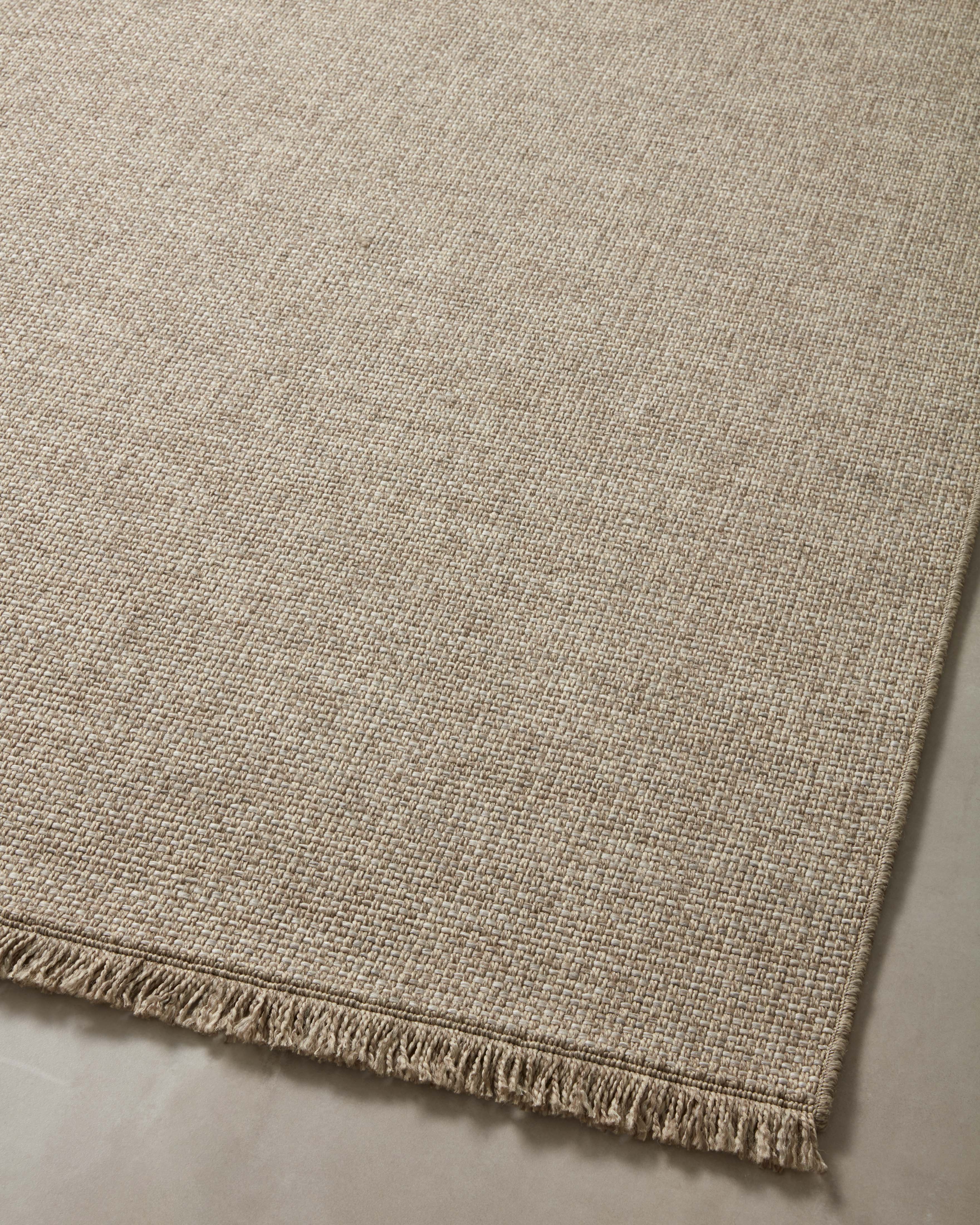 Loloi Dawn Natural Rug No.2 RUGS - synthetic Loloi 18" x 18"