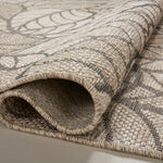 Loloi Dawn Natural Rug No.8 RUGS - synthetic Loloi 18" x 18"