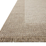Loloi Dawn Natural Rug No.2 RUGS - synthetic Loloi 18" x 18"