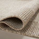 Loloi Dawn Natural Rug No.7 RUGS - synthetic Loloi 18" x 18"