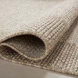 Loloi Dawn Natural Rug No.7 RUGS - synthetic Loloi 18" x 18"