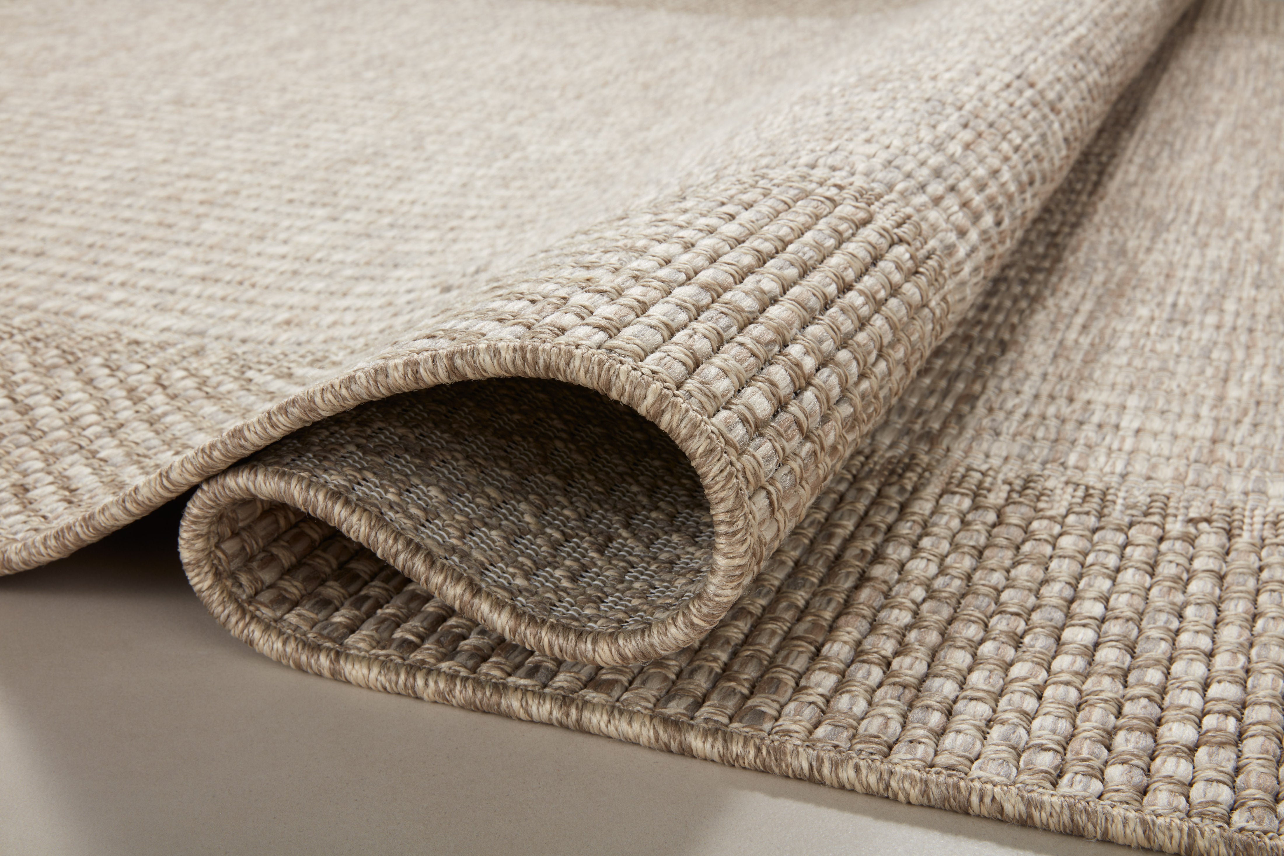 Loloi Dawn Natural Rug No.4 RUGS - synthetic Loloi 18" x 18"