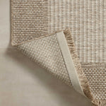 Loloi Dawn Natural Rug No.4 RUGS - synthetic Loloi 18" x 18"