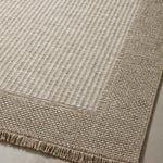 Loloi Dawn Natural Rug No.7 RUGS - synthetic Loloi 18" x 18"