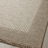 Loloi Dawn Natural Rug No.2 RUGS - synthetic Loloi 18" x 18"