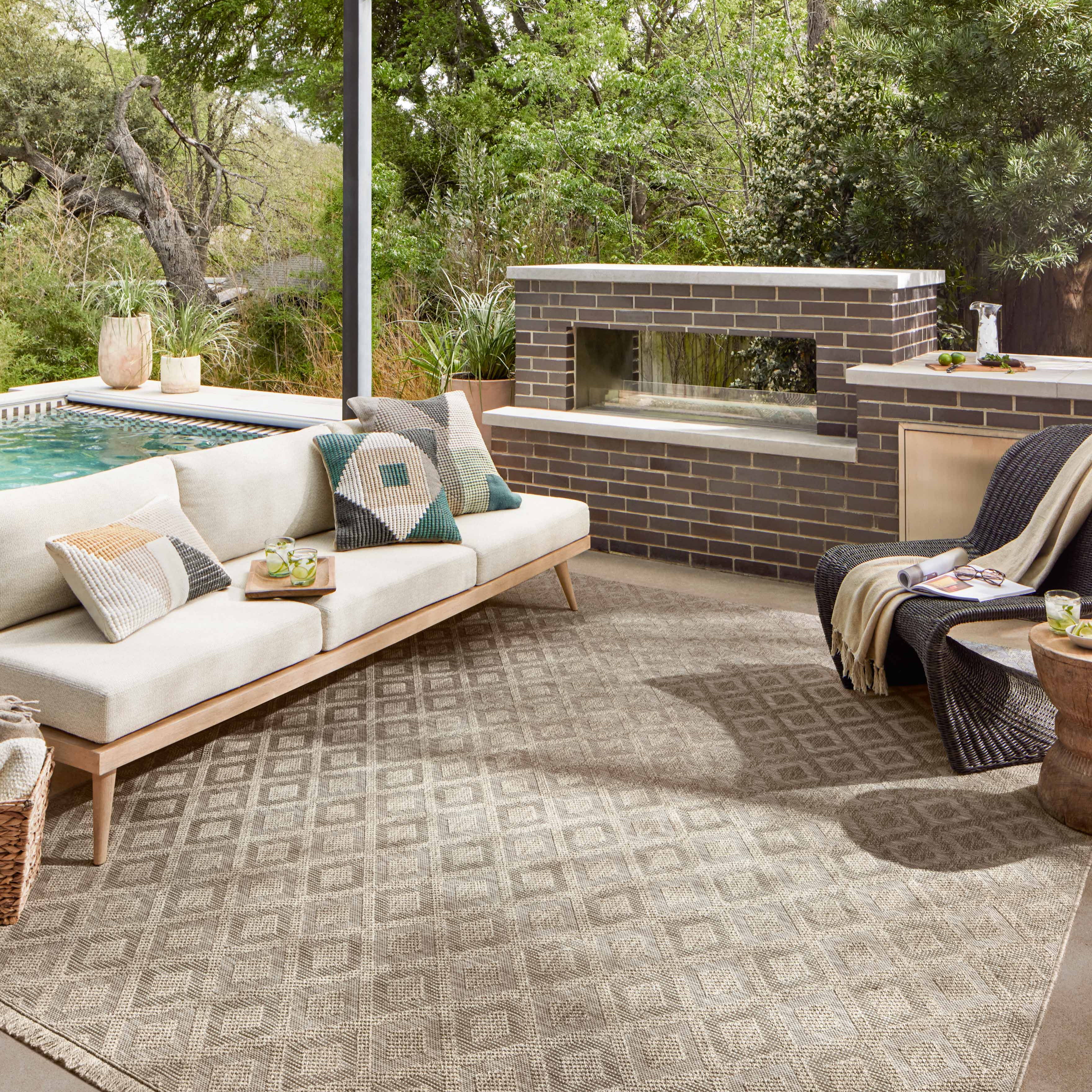 Loloi Dawn Natural Rug No.7 RUGS - synthetic Loloi