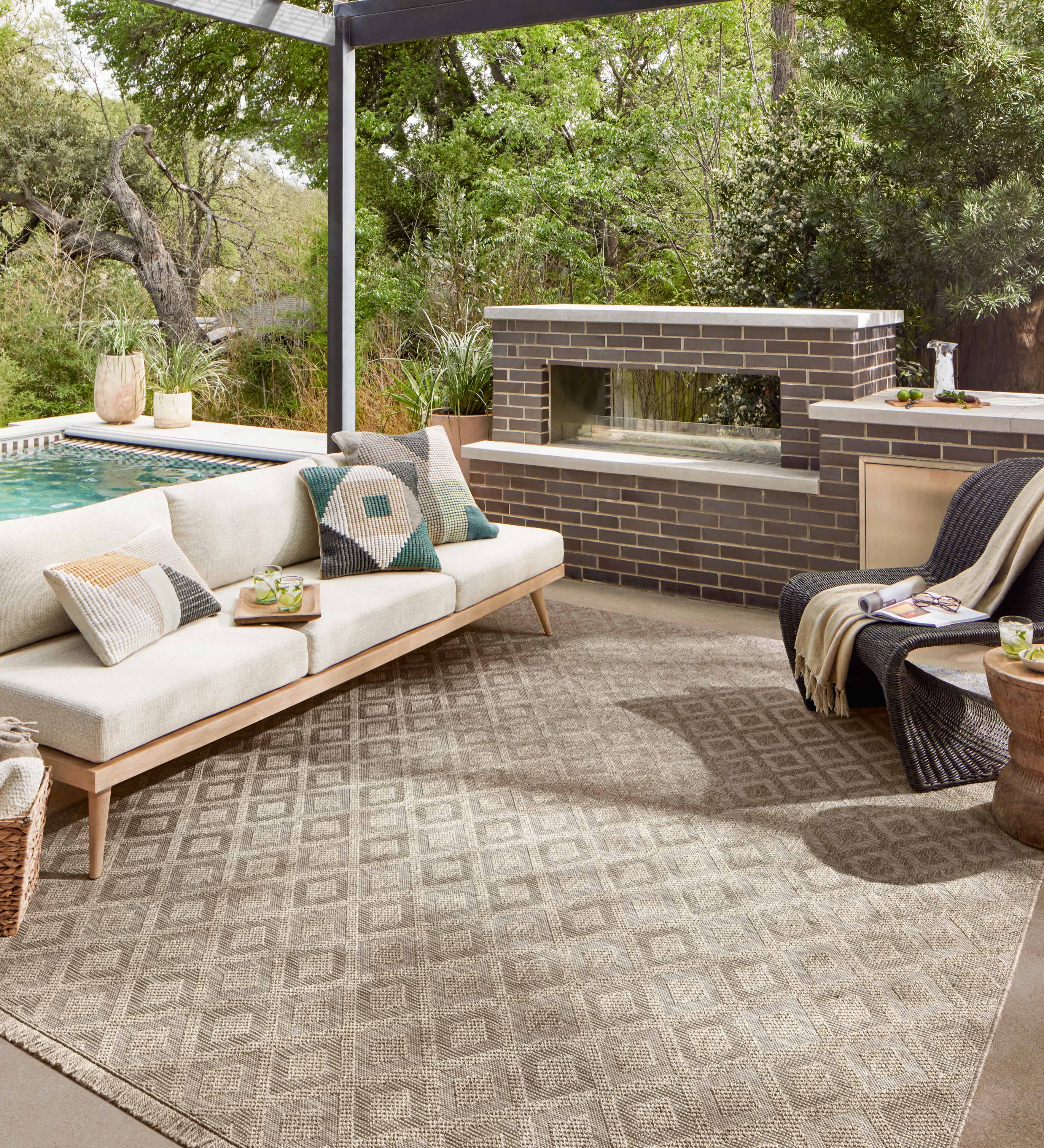 Loloi Dawn Natural Rug No.7 RUGS - synthetic Loloi