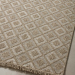 Loloi Dawn Natural Rug No.8 RUGS - synthetic Loloi 18" x 18"