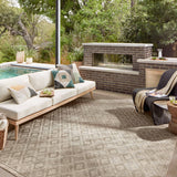 Loloi Dawn Natural Rug No.3 RUGS - synthetic Loloi 18" x 18"