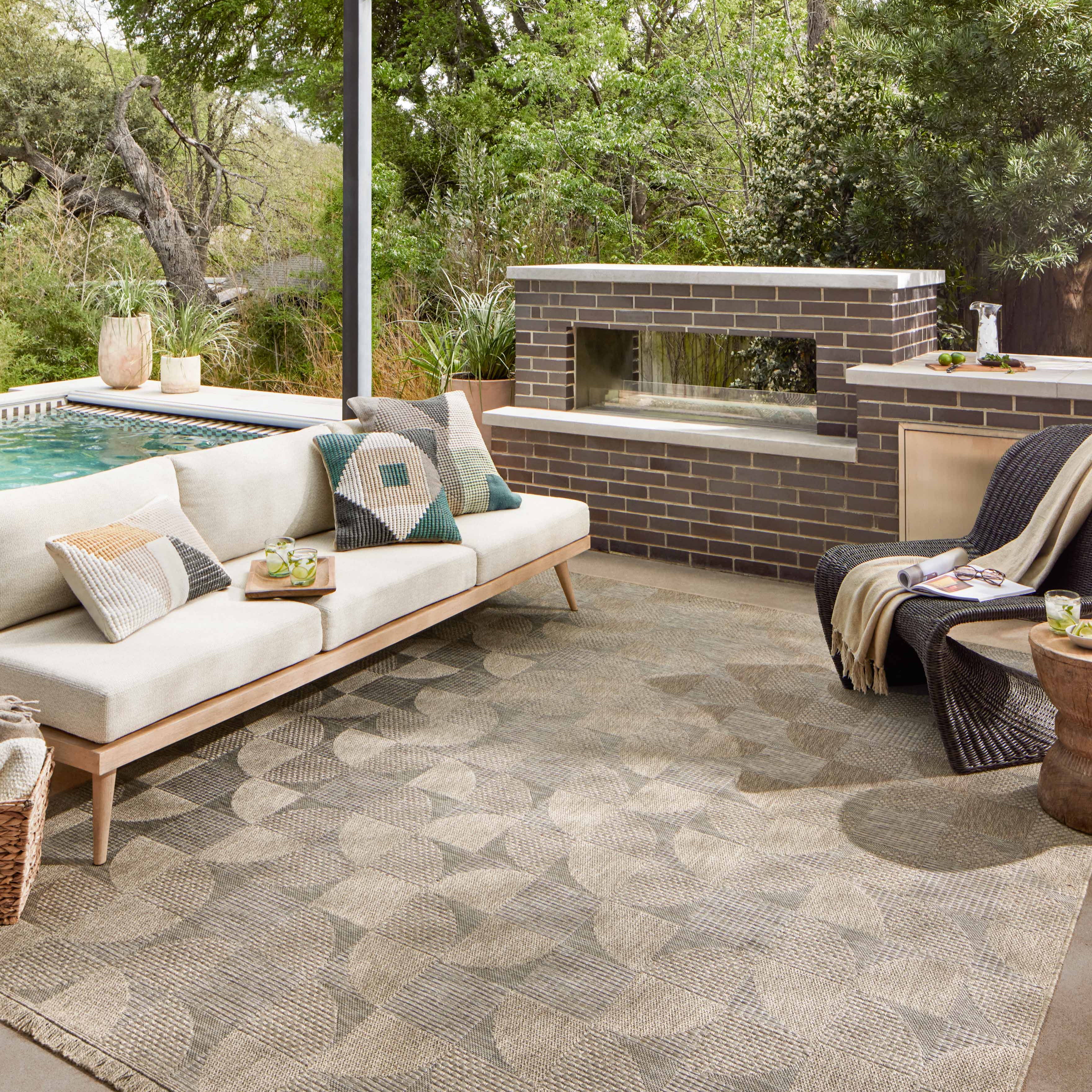 Loloi Dawn Natural Rug No.8 RUGS - synthetic Loloi