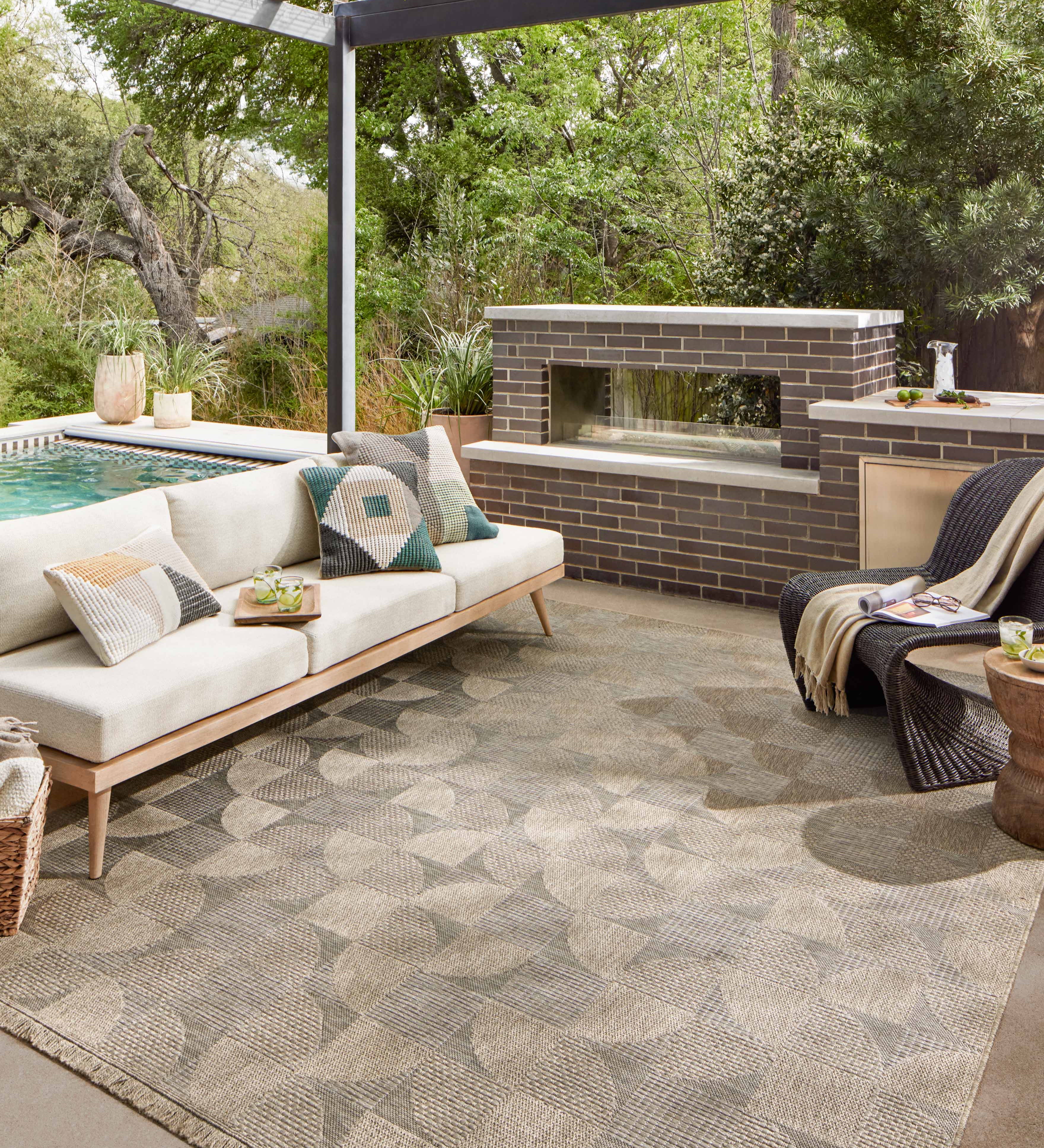 Loloi Dawn Natural Rug No.8 RUGS - synthetic Loloi