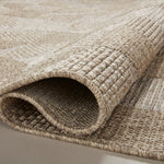 Loloi Dawn Natural Rug No.5 RUGS - synthetic Loloi 18" x 18"