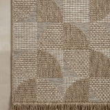 Loloi Dawn Natural Rug No.5 RUGS - synthetic Loloi 18" x 18"