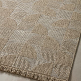 Loloi Dawn Natural Rug No.5 RUGS - synthetic Loloi 18" x 18"