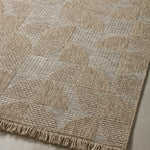 Loloi Dawn Natural Rug No.4 RUGS - synthetic Loloi 18" x 18"