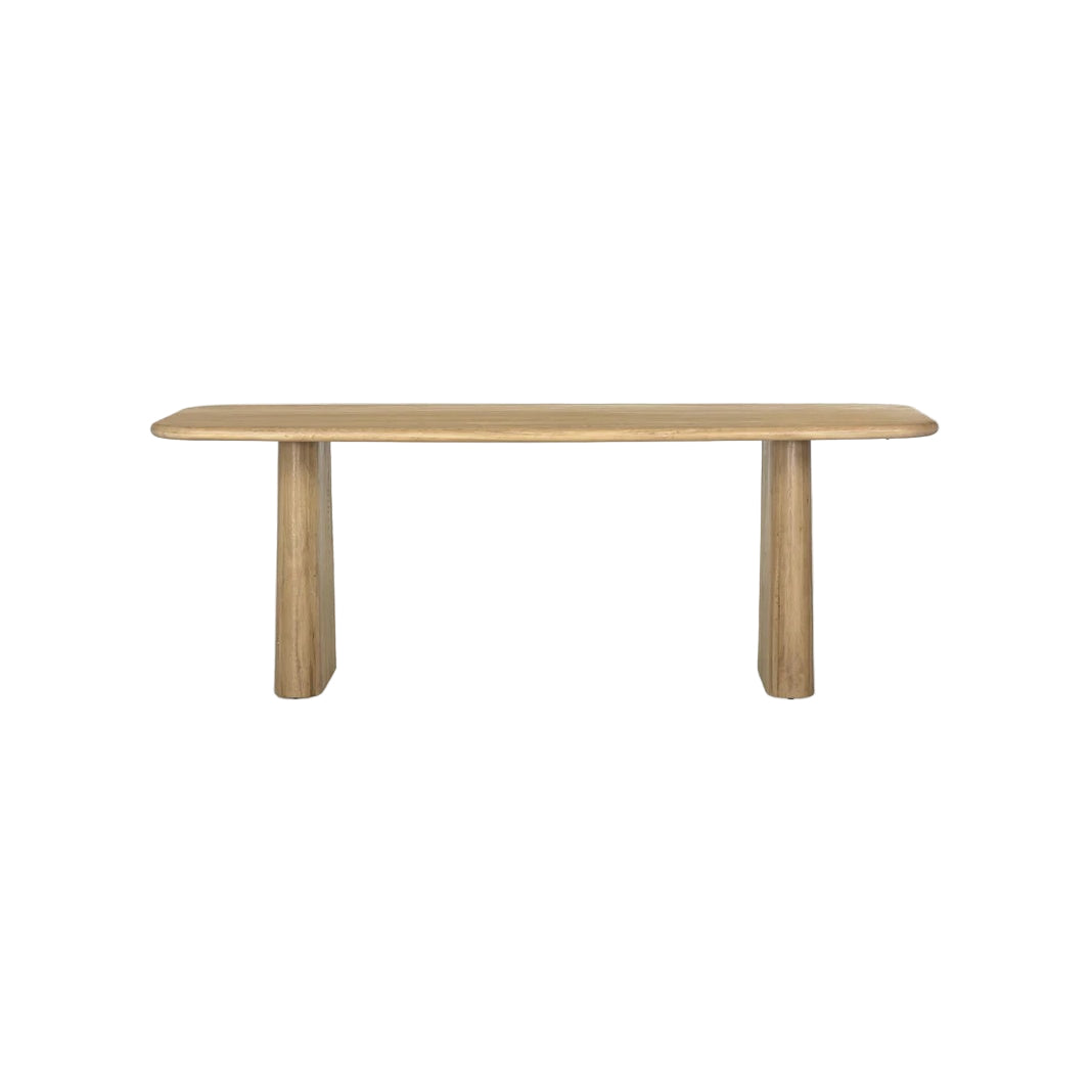 Lorel Dining Table FURNITURE - dining table Union Home Natural 84"