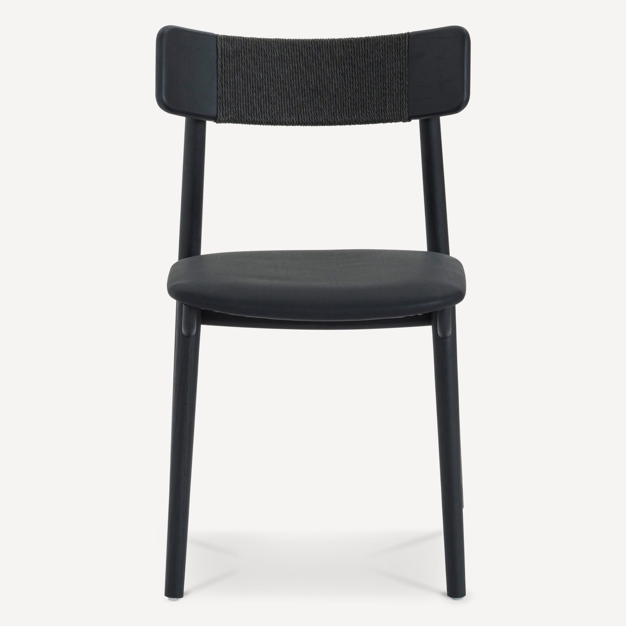 Converge Dining Chair Set of 2 FURNITURE - dining chair Union Home Charcoal, Black