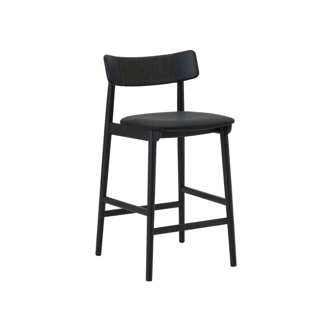 Converge Bar Stool FURNITURE - bar/counter stool Union Home Charcoal, Black