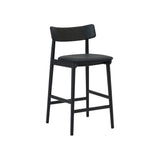 Converge Counter Stool FURNITURE - bar/counter stool Union Home Charcoal, Black