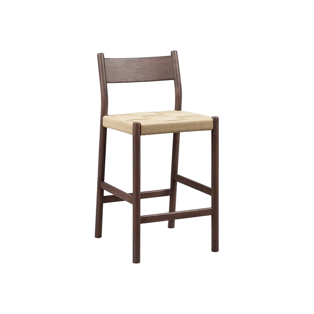 Ashen Counter Stool FURNITURE - counter stool Union Home Walnut