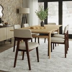 Tangence Solid Wood Dining Chair FURNITURE - dining chair Union Home