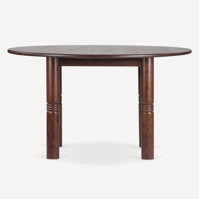 Elle Solid Wood Dining Table FURNITURE - dining table Union Home