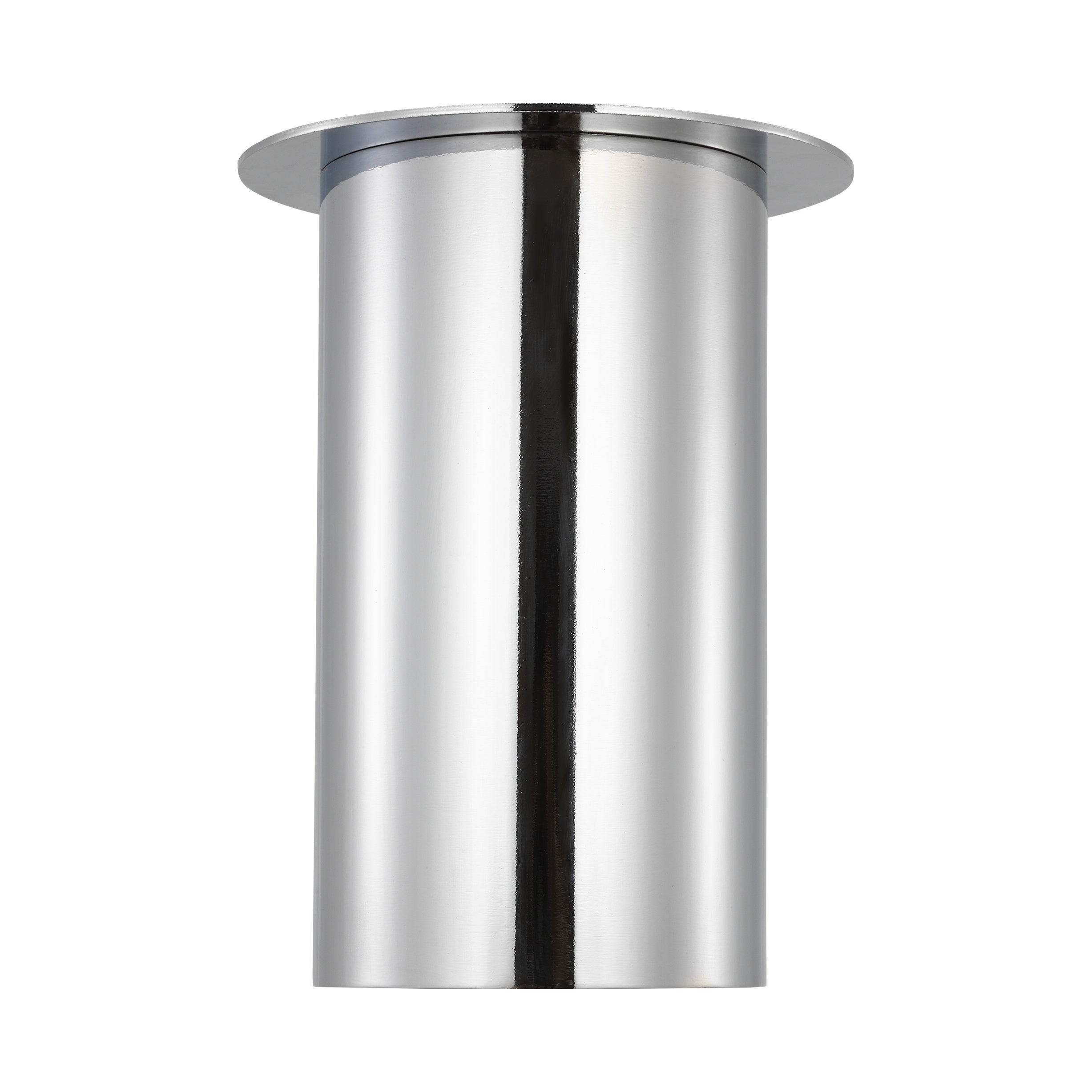Archer Small Flush Mount LIGHTING - flush mount Visual Comfort Chrome