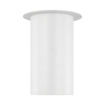 Archer Small Flush Mount LIGHTING - flush mount Visual Comfort Matte White