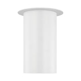 Archer Small Flush Mount LIGHTING - flush mount Visual Comfort Matte White