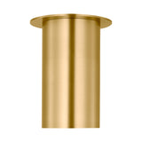 Archer Small Flush Mount LIGHTING - flush mount Visual Comfort Satin Brass
