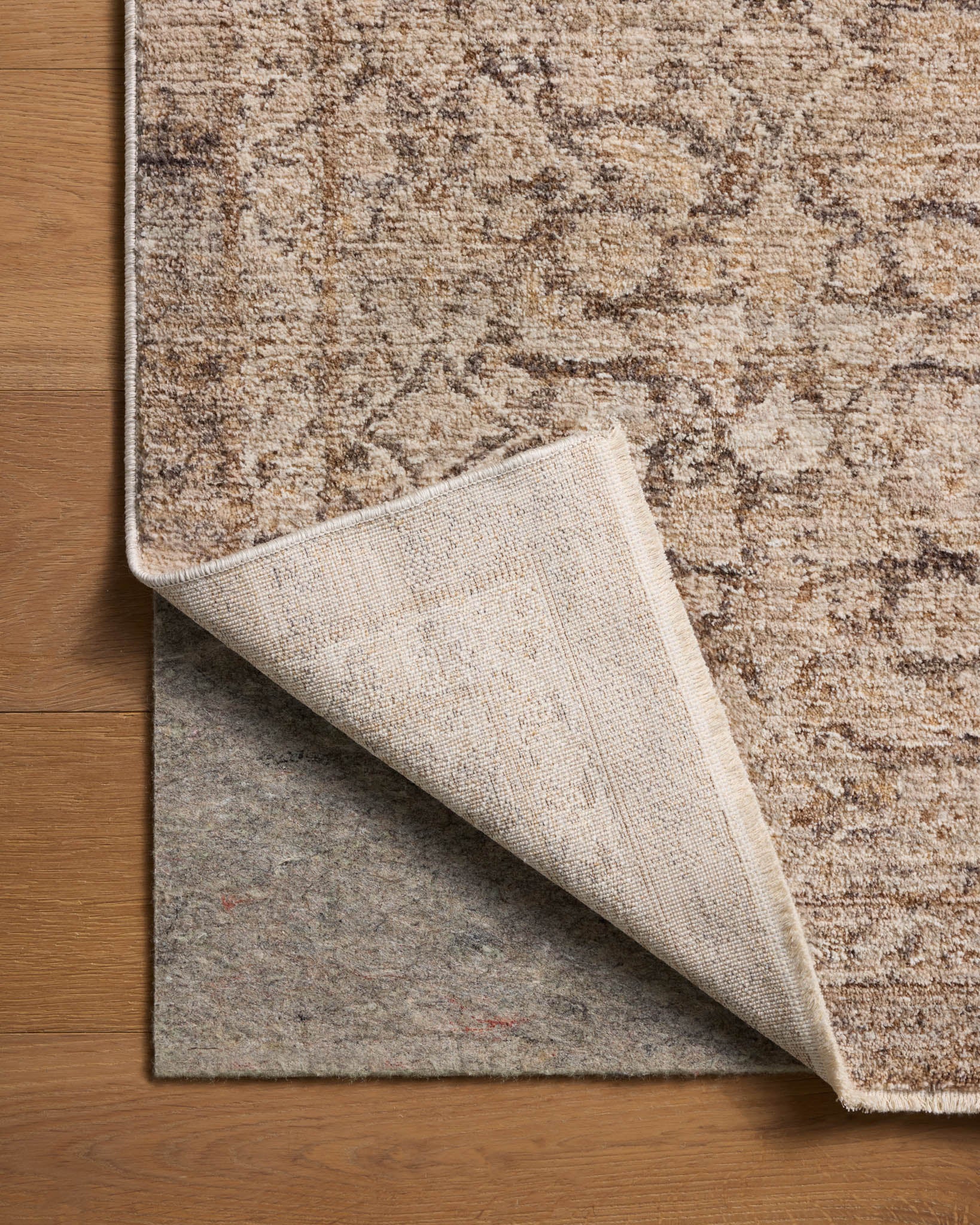 Chris Loves Julia x Loloi Doris Mushroom / Natural Rug - Rug & Weave