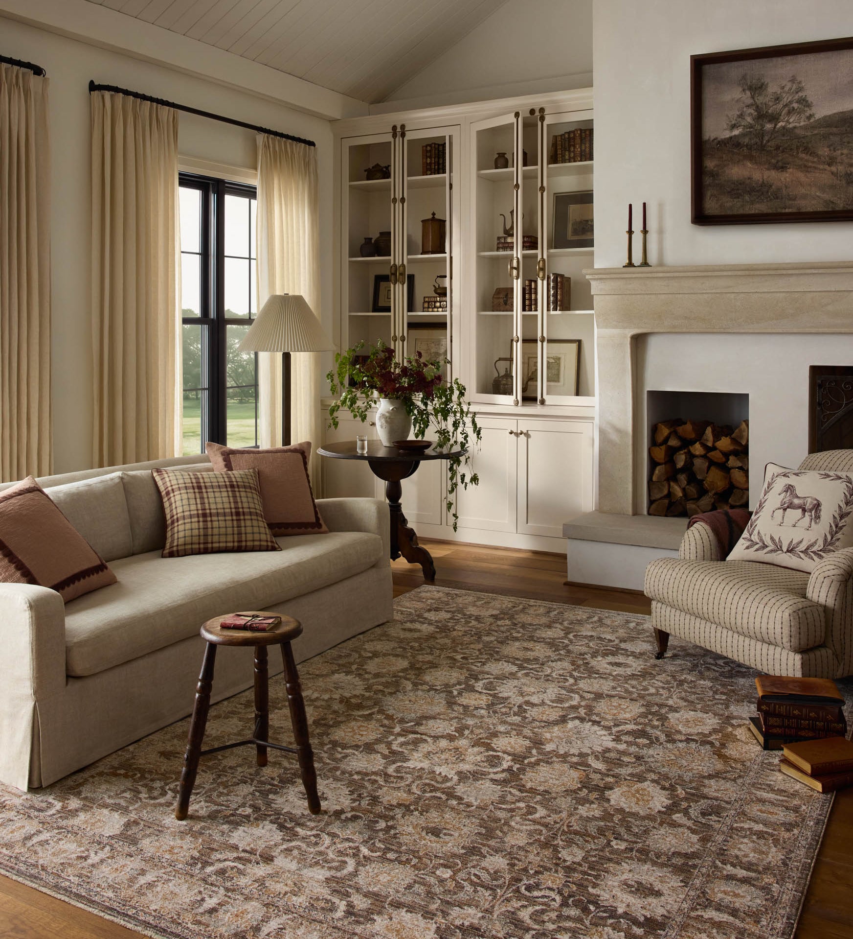 Chris Loves Julia x Loloi Doris Granite / Clay Rug - Rug & Weave