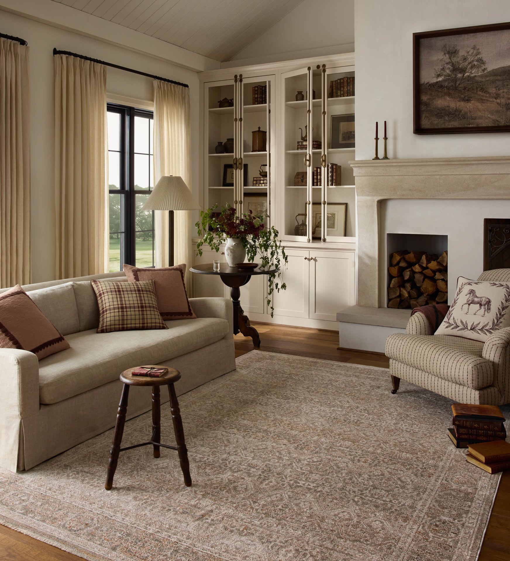 Chris Loves Julia x Loloi Doris Mist / Clay Rug - Rug & Weave