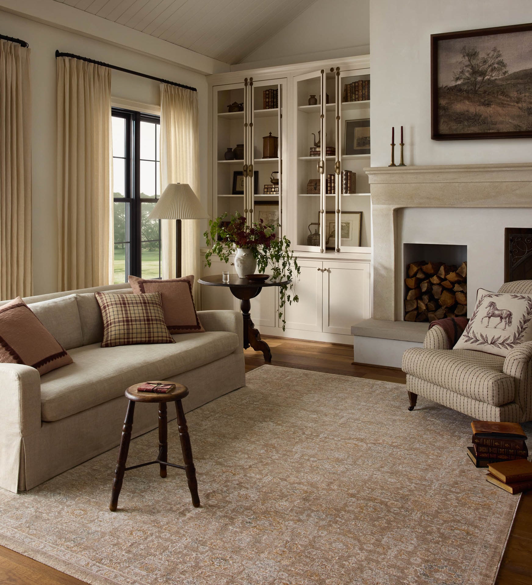 Chris Loves Julia x Loloi Doris Dove / Sea Rug - Rug & Weave