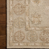 Chris Loves Julia x Loloi Dorothea Dove / Natural Rug RUGS - wool Loloi