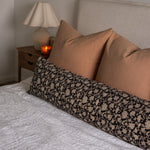 Mica Long Lumbar Pillow Cover 1 - PILLOWS - block print - neutral Rug & Weave Pillows