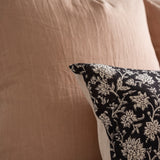 Mica Long Lumbar Pillow Cover 1 - PILLOWS - block print - neutral Rug & Weave Pillows