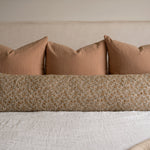 Tillie Long Lumbar Pillow Cover 1 - PILLOWS - block print - neutral Rug & Weave Pillows